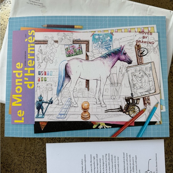 Hermes paperback coffee table magazine Le Mode d’Hermes No. 87 Autumn Winter 25 - Picture 5 of 8